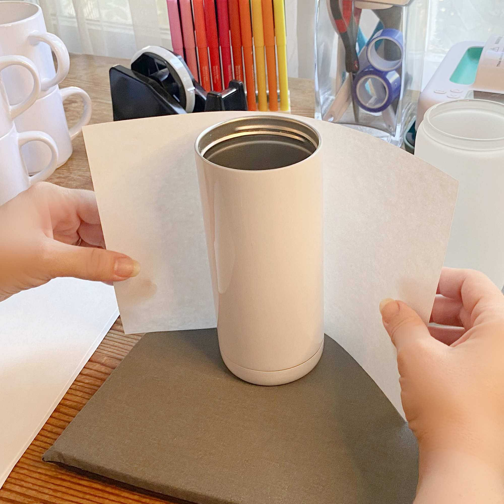 precut butcher paper for sublimation heat press crafts