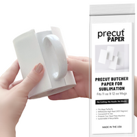 Precut Butcher Paper for Sublimation, Heat Press & Mug Press Crafts, Made in USA