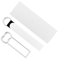 Precut Butcher Paper Sheets for Sublimation & Heat Press Crafts (Medium, 5.5 in x 2 in), White, Uncoated